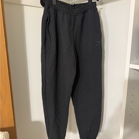 Gymshark Black Rest Day Oversized Joggers - Picture 1 of 3
